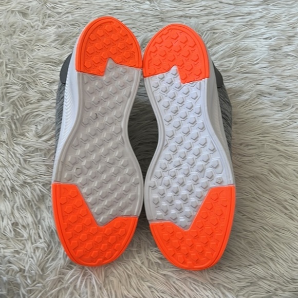 New NOW Men’s embroidered back Walking Shoes in grey multi size 12 - Picture 10 of 12